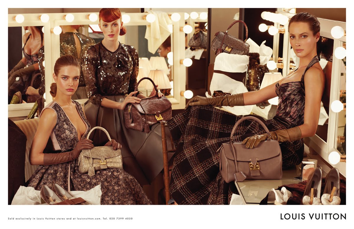 Natalia Vodianova สำหรับภาพถ่าย Louis Vuitton