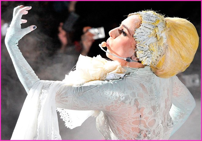 ภาพ Lady Gaga จากคอนเสิร์ต