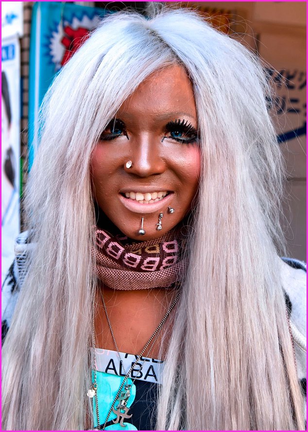 สไตล์ Ganguro