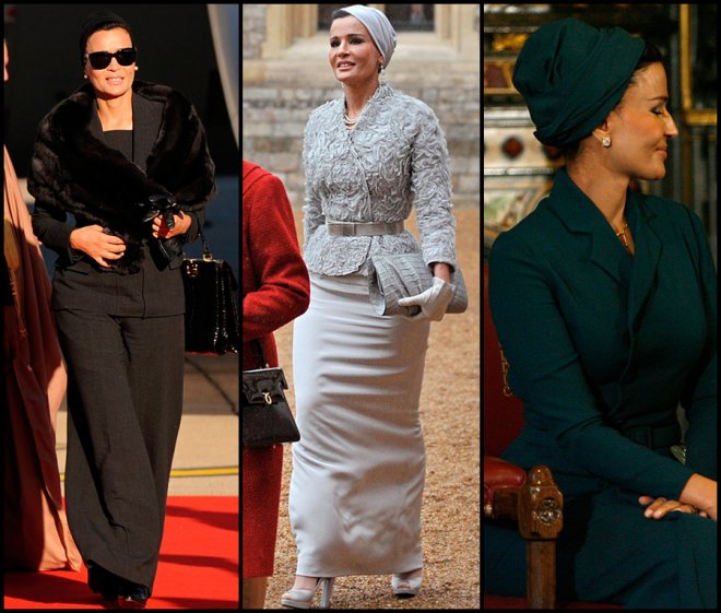 ความงามแบบตะวันออก Sheikha Mozah