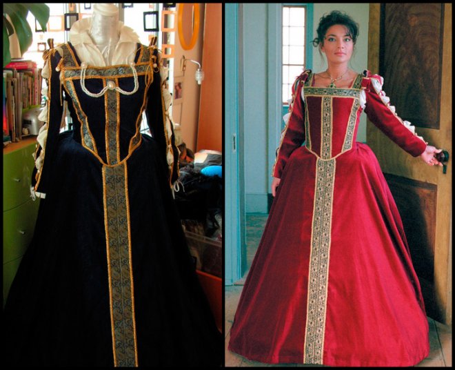 dress Renaissance style