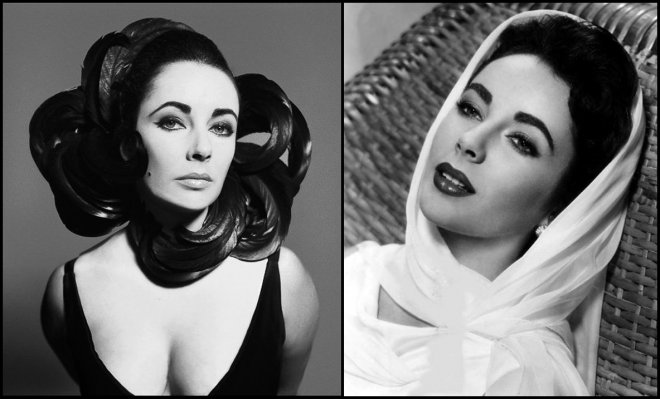 ภาพ Elizabeth Taylor โดย Richard Avedon