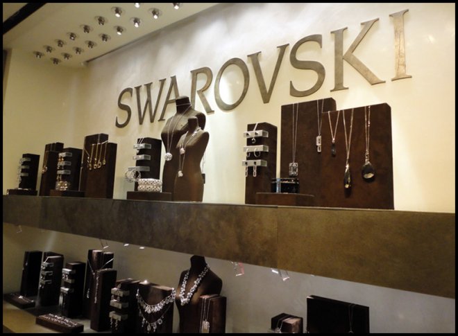 ร้าน Swarovski ในนิวยอร์ก