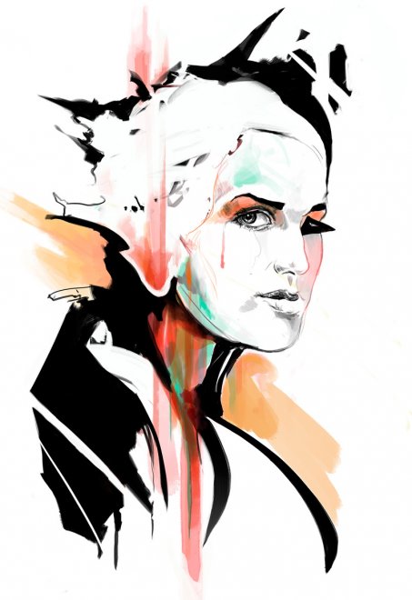 ภาพประกอบโดย David Downton