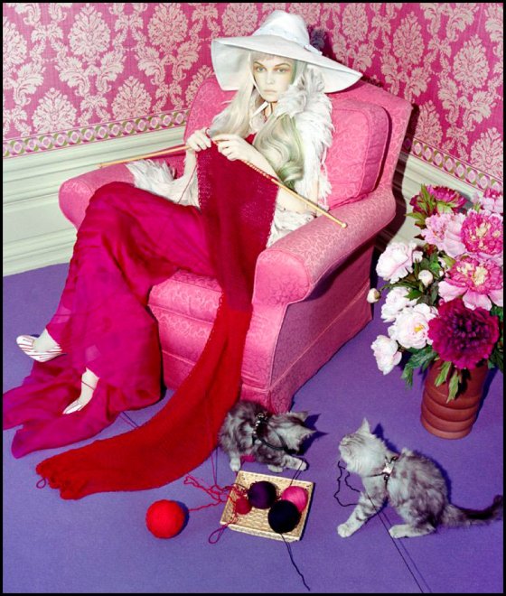 ภาพถ่ายโดย Miles Aldridge