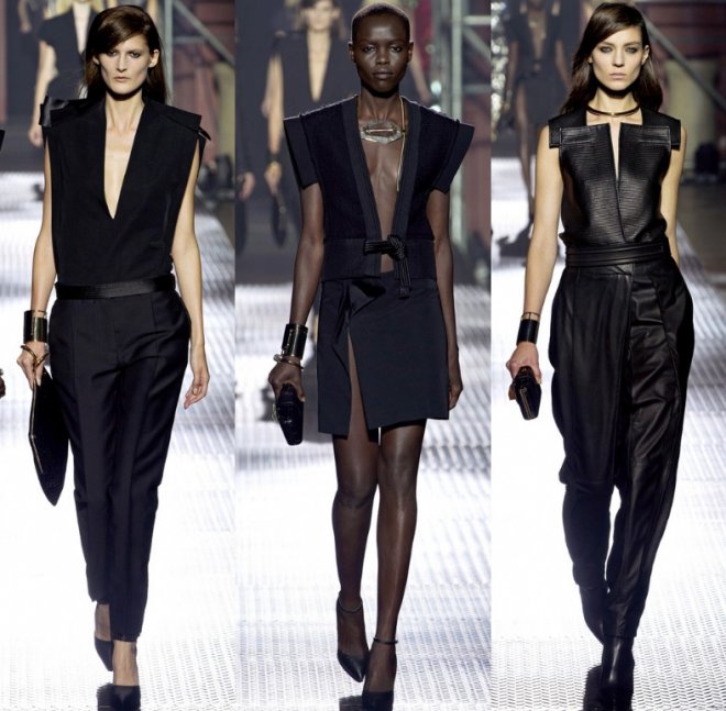 Lanvin ฤดูใบไม้ผลิ-ฤดูร้อน 2024 ภาพจากแคทวอล์ค