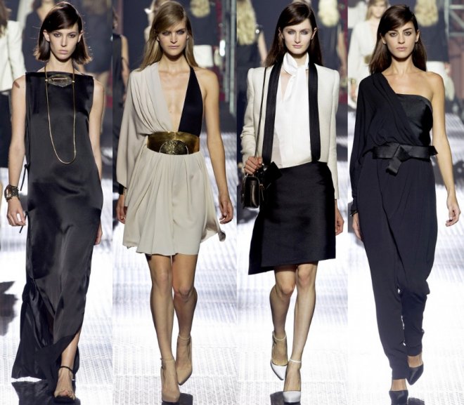 Lanvin ฤดูใบไม้ผลิ-ฤดูร้อน 2024 ภาพจากแคทวอล์ค