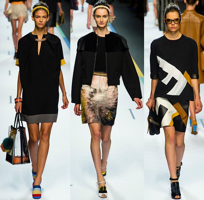 แฟชั่นสตรี Fendi ฤดูใบไม้ผลิ-ฤดูร้อน 2024