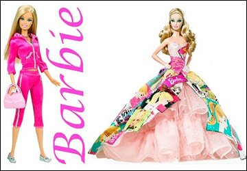 Photoshoot of the beauty Barbie dolls