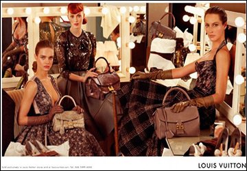 Natalia Vodianova และ Louis Vuitton