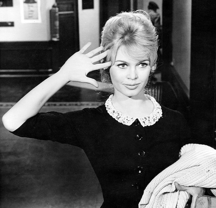 ภาพ Brigitte Bardot โดยไม่ต้องแต่งหน้า