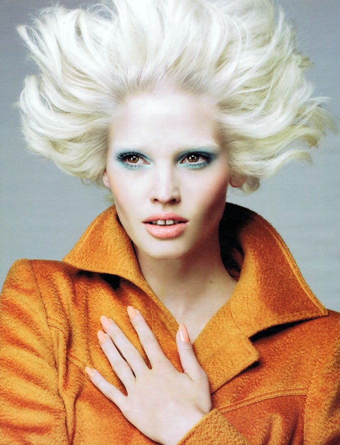 นางแบบภาพถ่าย Lara Stone