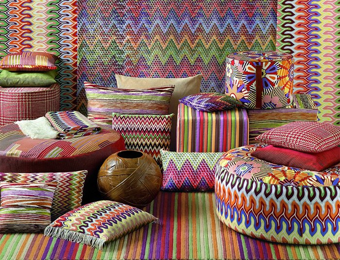 ภาพถ่ายภายในสไตล์ Missoni