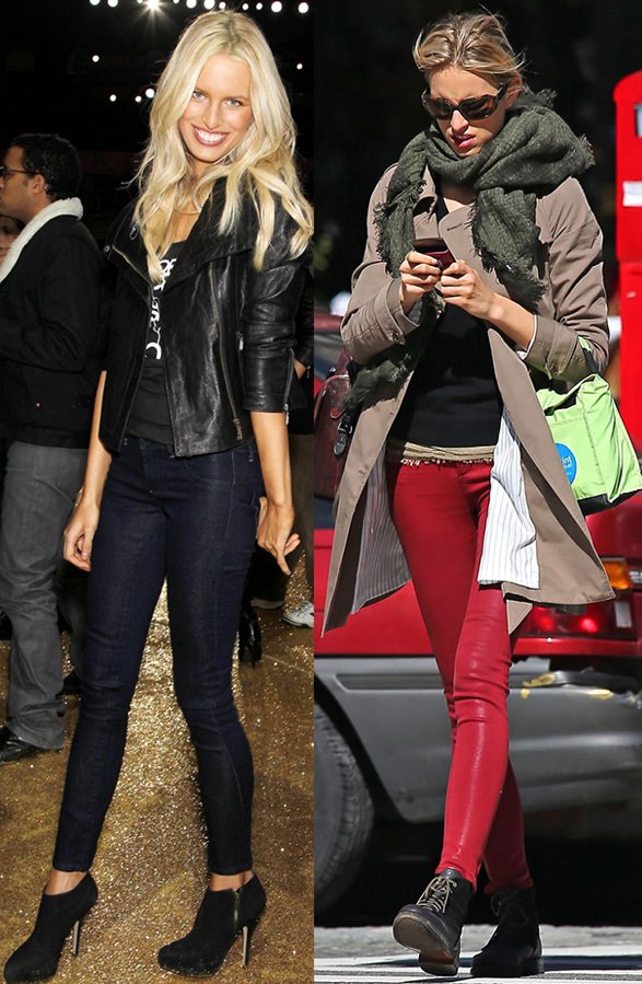 สไตล์เสื้อผ้าของ Karolina Kurkova