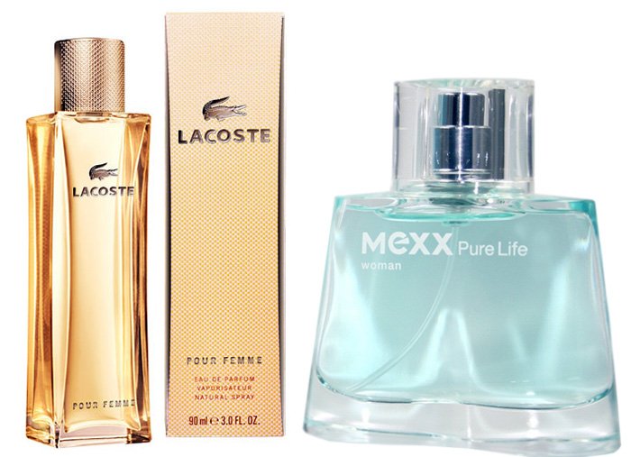 น้ำหอม Lacoste Pour Femme, Mexx Pure Life Woman