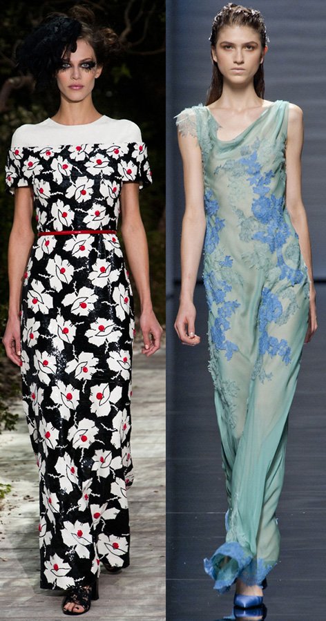 Photos from the collection of dresses spring-summer 2024