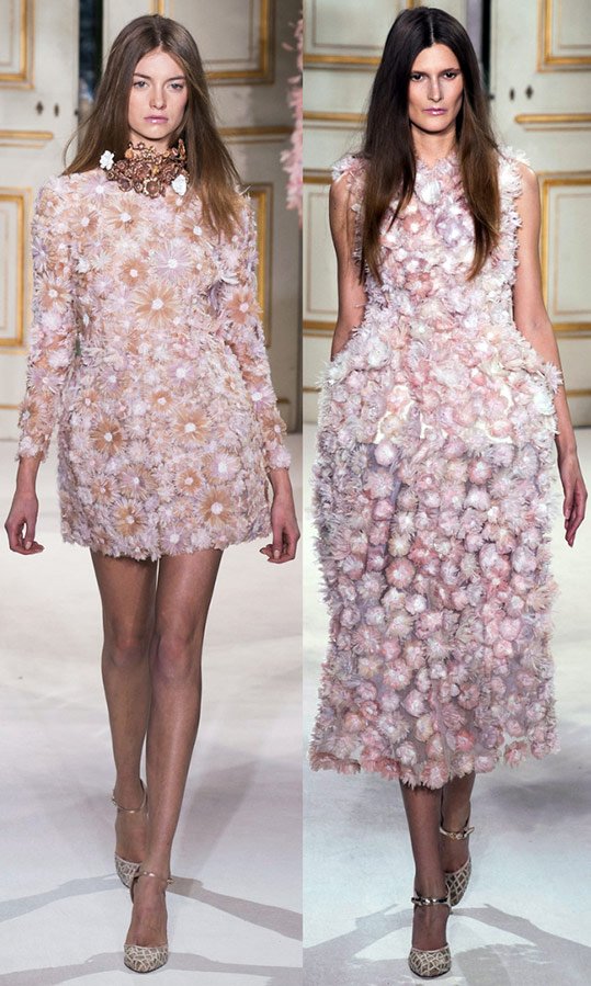 ดอกไม้ ฤดูใบไม้ผลิ-ฤดูร้อน 2024 Giambattista Valli photo