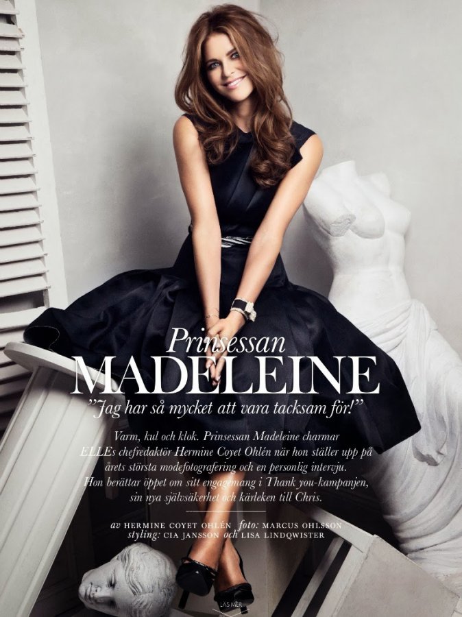 Princess Madeleine สำหรับ Elle, photo