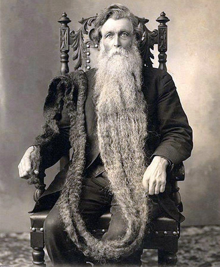 Longest beard, photo