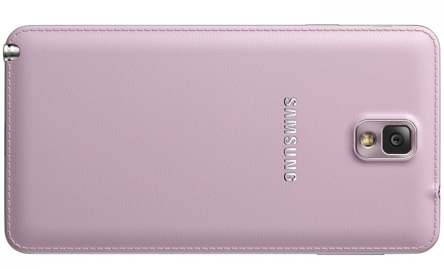 สมาร์ทโฟน Samsung สีชมพูสำหรับเด็กผู้หญิง Galaxy Note 3 Blush Pink