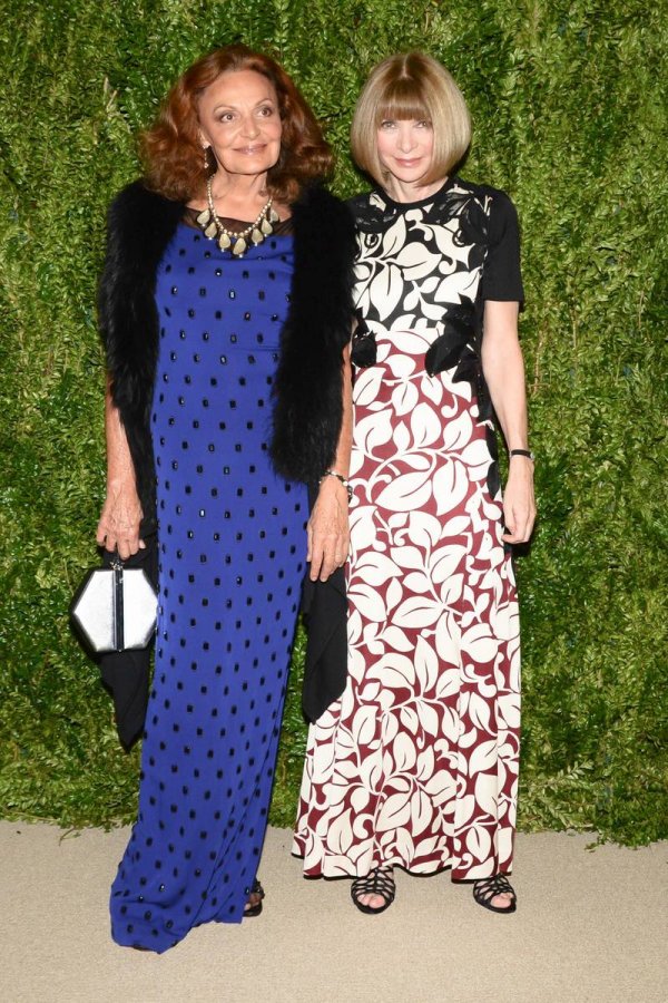 Anna Wintour และ Diana von Fürstenberg