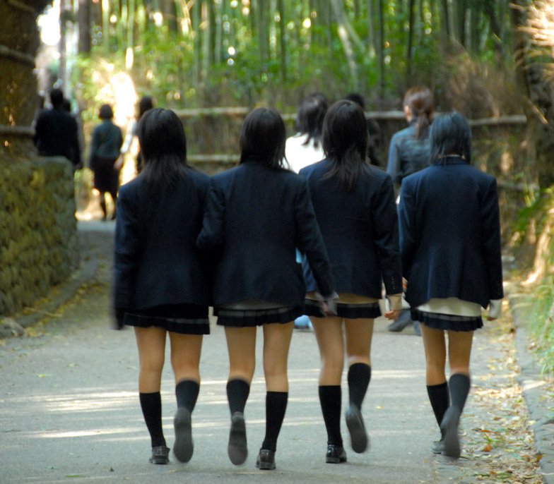 Japanese schoolgirls