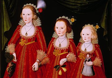 17th century women and girls