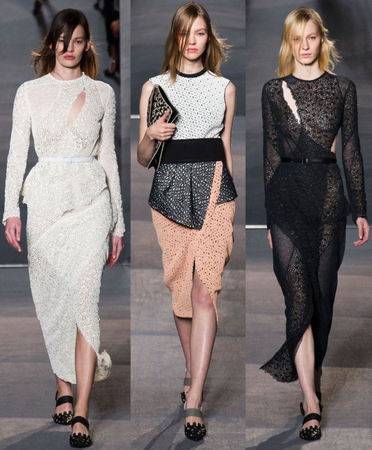 กรีดในแฟชั่นสมัยใหม่ Proenza Schouler