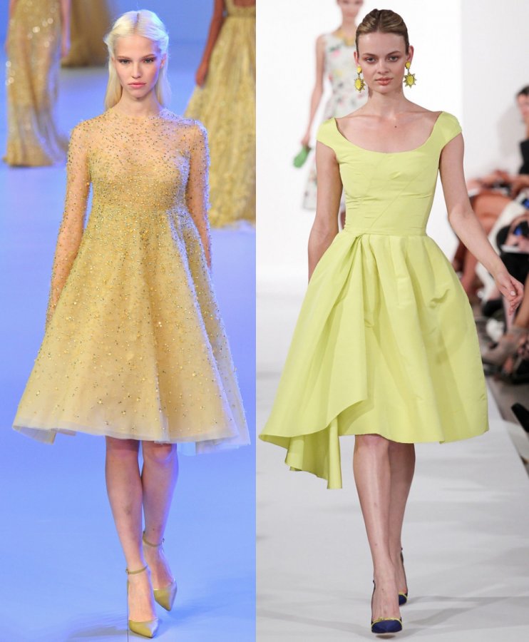 เดรส Elie Saab, Oscar de la Renta