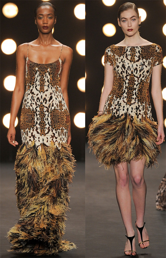 ชุดเดรส Naeem Khan Fringe