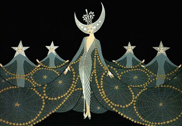 ภาพประกอบแฟชั่น Erte