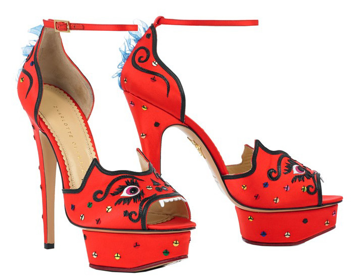 Charlotte Olympia Red Sandals