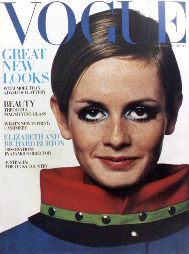 นางแบบ Twiggy บนหน้าปก