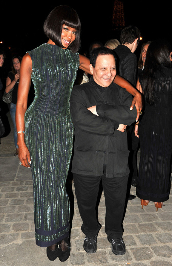 Azzedine Alaya และ Naomi Campbell