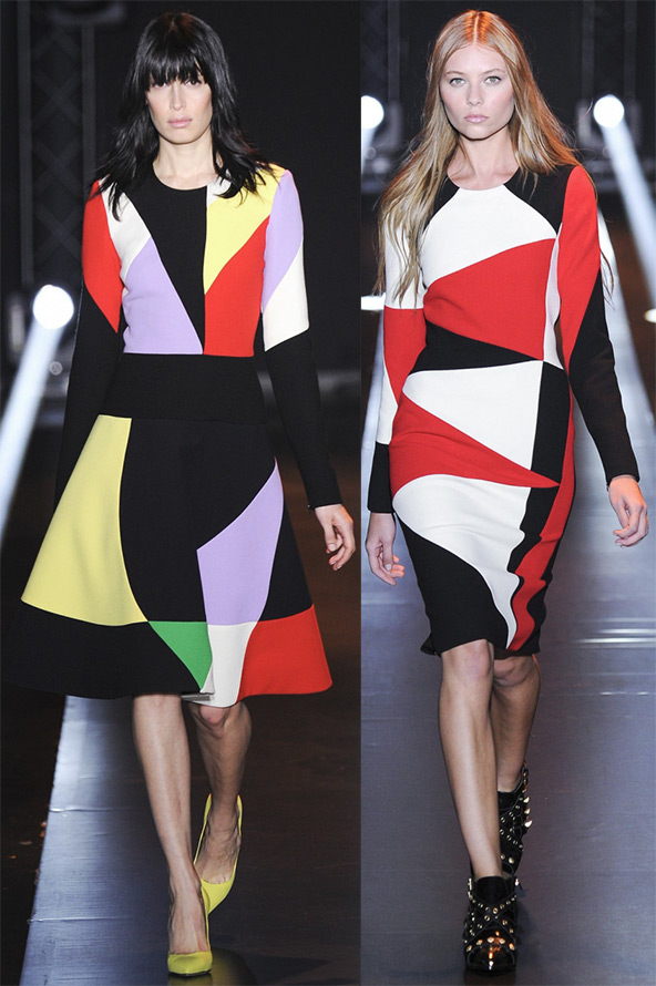 ชุดสีสดใสโดย Fausto Puglisi