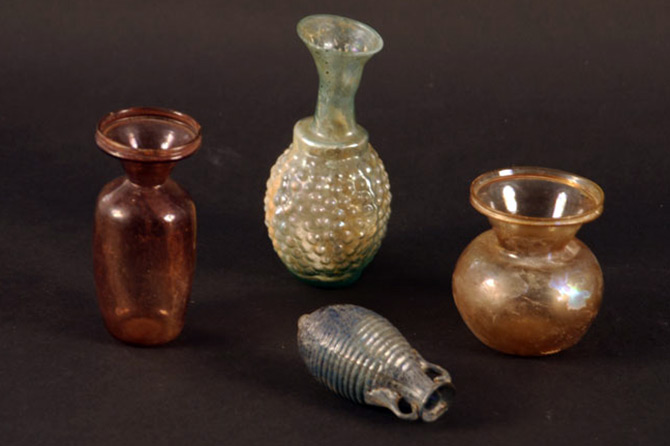 Roman perfume bottles