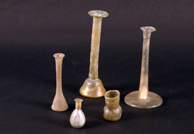 Roman perfume bottles