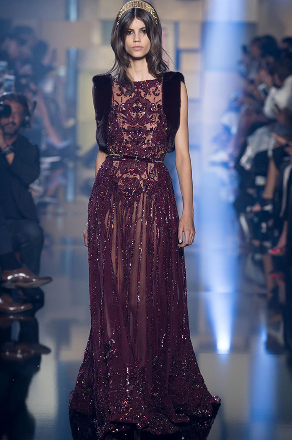 Elie Saab ชุดเดรสสีดำ