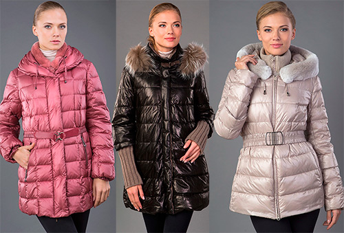 Fashionable women's down jackets 2024-2025