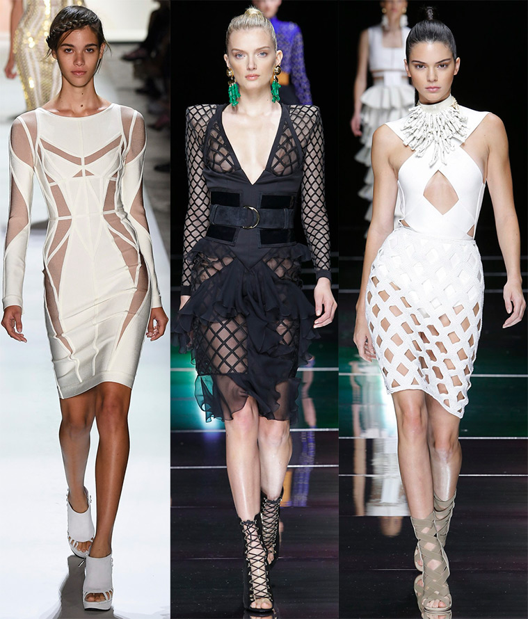 ชุด Herve Leger และ Balmain