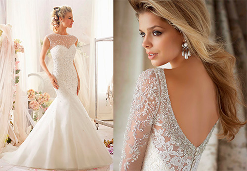 Sparkling Rhinestone Wedding Dresses