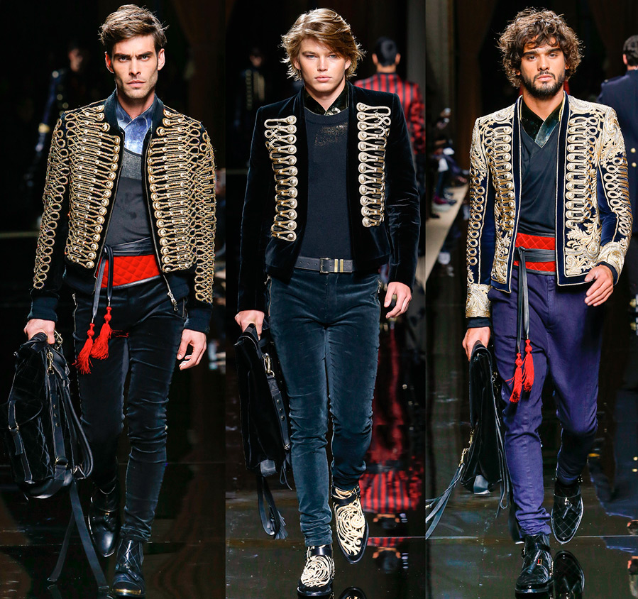 แจ็คเก็ตฮังการีในคอลเล็กชั่น Balmain