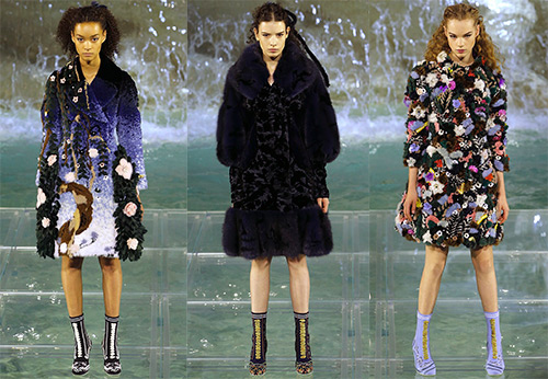 Stunning Fendi fur coats for a real queen