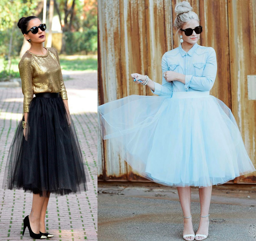 กระโปรงผ้า tulle สุดอลังการ