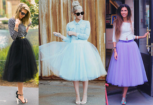 กระโปรงและเดรส tulle ที่งดงามที่สุด