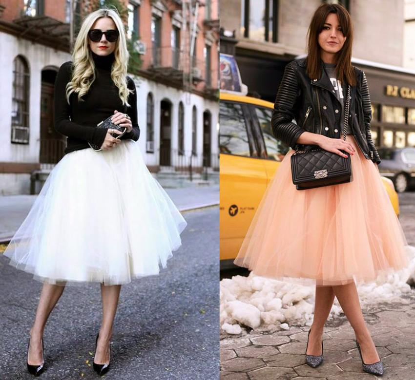 กระโปรงผ้า tulle สุดอลังการ