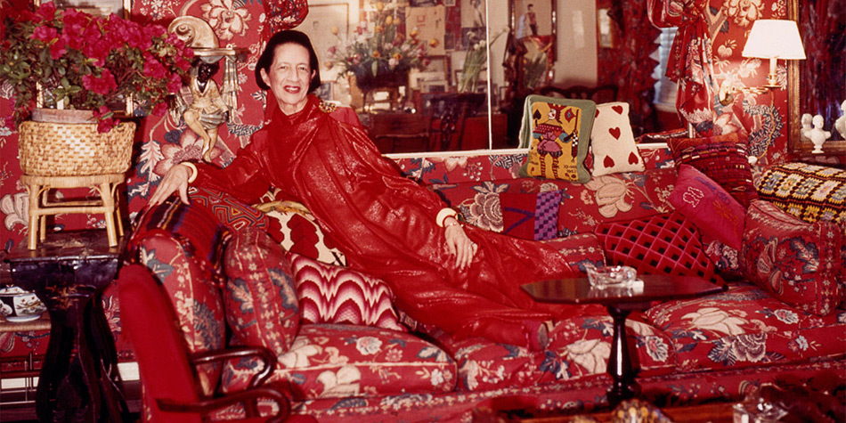 Diana Vreeland บรรณาธิการนิตยสาร VOGUE ชาวอเมริกัน