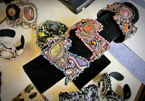 Fine accessories and bead jewelry from Sherry Serafini