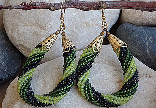 Beaded earrings - do it yourself or buy?