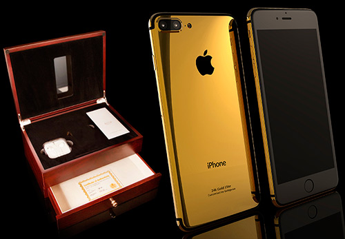 Gold iPhone 7 Plus เป็นของขวัญสำหรับ New 2024